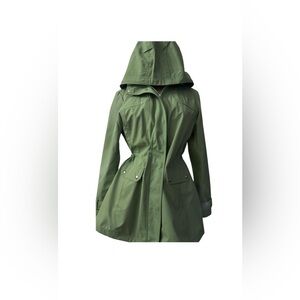 Women's Green Hooded Jacket